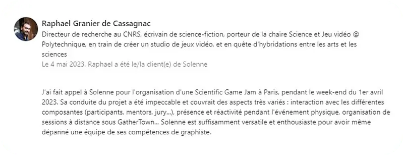 Avis Raphael Granier de Cassagnac