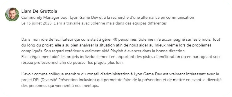 Avis Liam De Gruttola