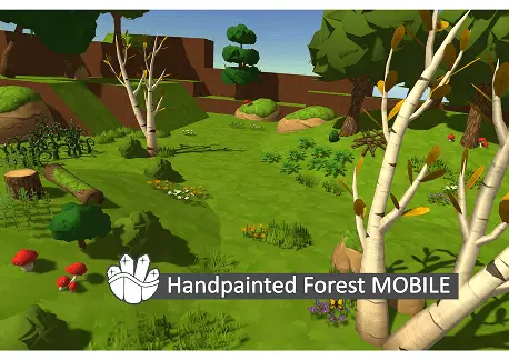 image Handpainted Forest MOBILE