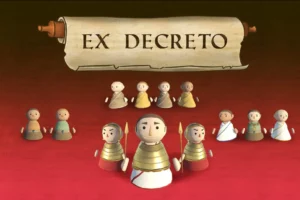 Ex Decreto keyart game jam