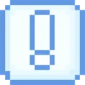 point exclamation
